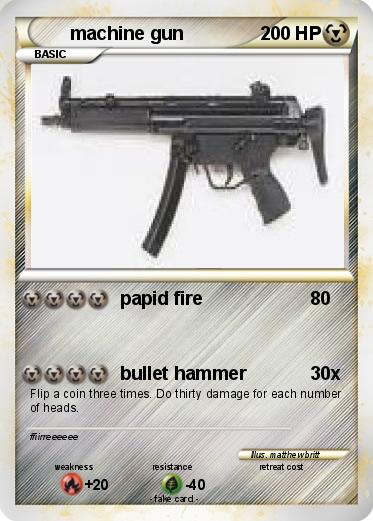 Pokemon machine gun