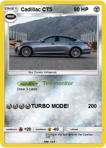 Pokemon Cadillac CT5