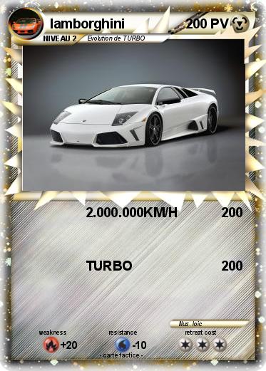 Pokemon lamborghini