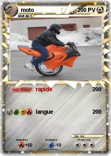 Pokemon moto