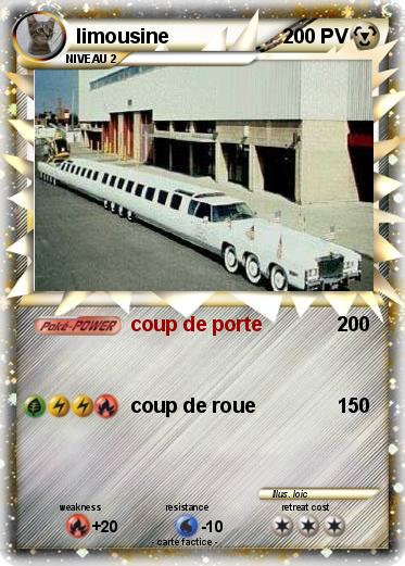 Pokemon limousine