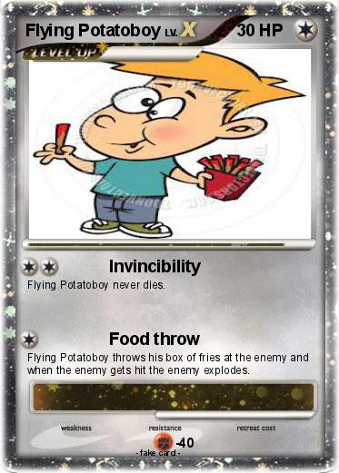 Pokemon Flying Potatoboy