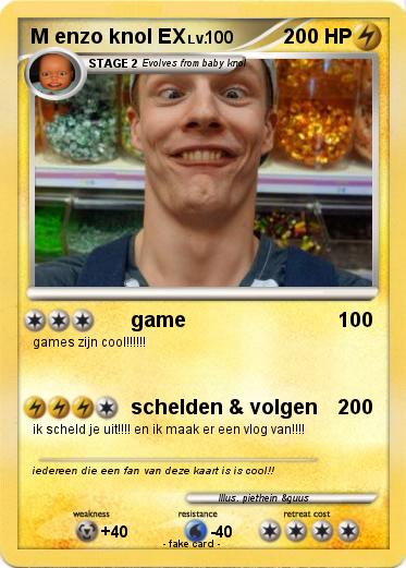 Pokemon M enzo knol EX