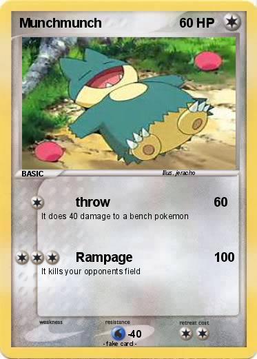 Pokemon Munchmunch