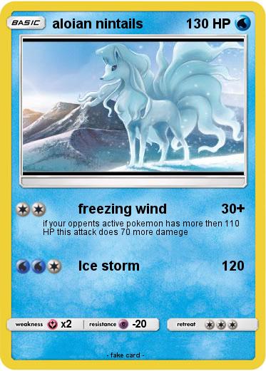 Pokemon aloian nintails