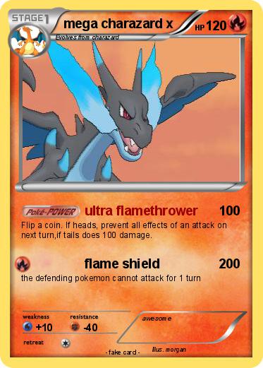 Pokemon mega charazard x