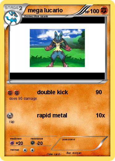 Pokemon mega lucario
