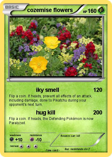 Pokemon cozemise flowers