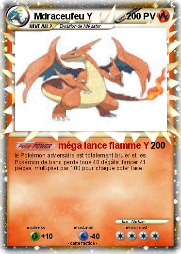 Pokemon Mdraceufeu Y