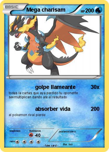 Pokemon Mega charisam