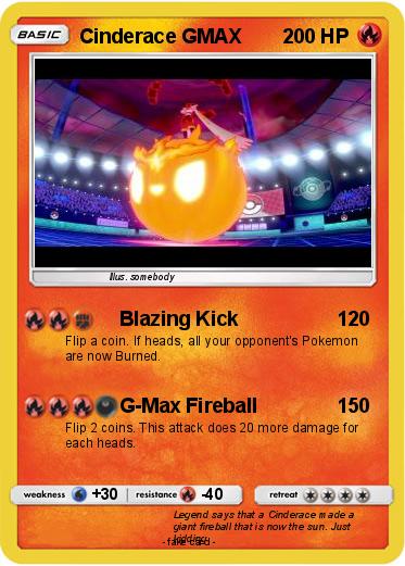Pokemon Cinderace GMAX