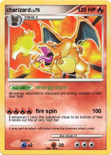 Pokemon charizard