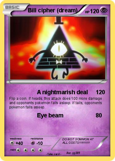 Pokemon Bill cipher (dream)