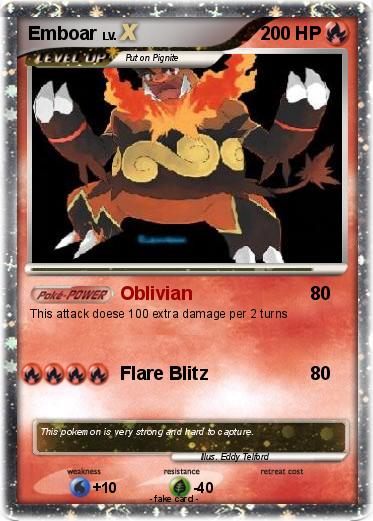 Pokemon Emboar