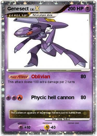 Pokemon Genesect