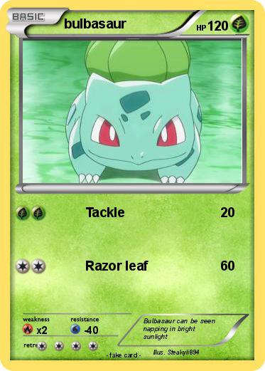 Pokemon bulbasaur