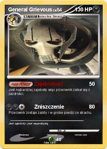 Pokemon General Grievous