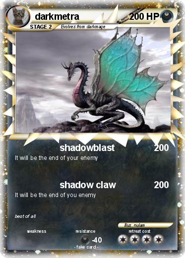 Pokemon darkmetra