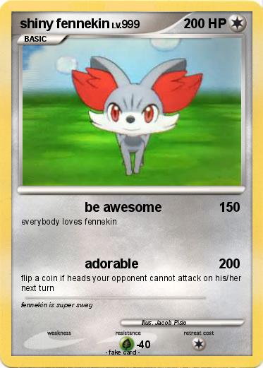 Pokemon shiny fennekin