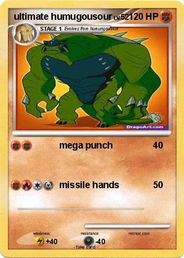 Pokemon ultimate humugousour