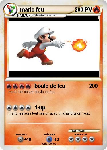 Pokemon mario feu