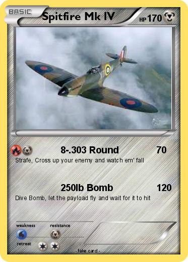 Pokemon Spitfire Mk lV