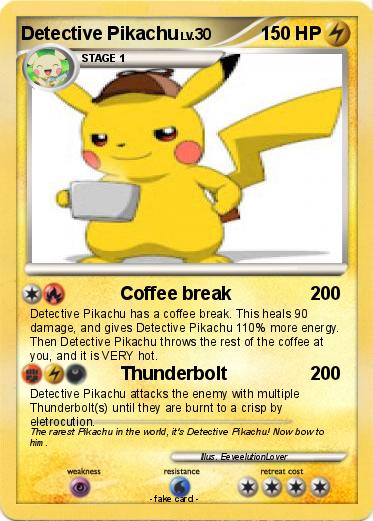 Pokemon Detective Pikachu