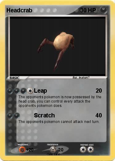 Pokemon Headcrab