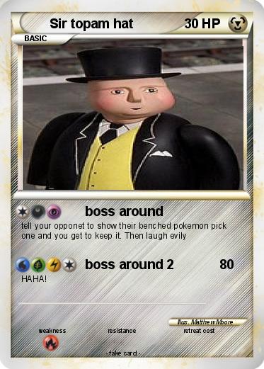 Pokemon Sir topam hat