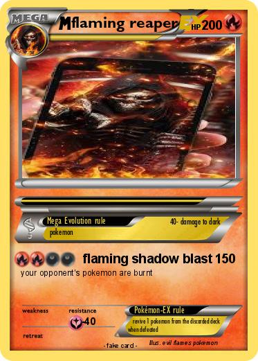 Pokemon flaming reaper