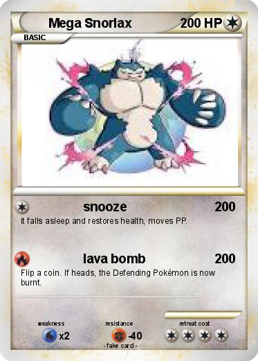 Pokemon Mega Snorlax