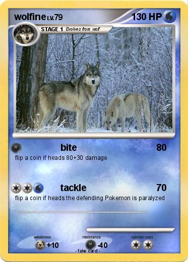 Pokemon wolfine