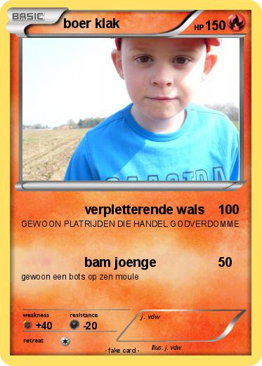 Pokemon boer klak