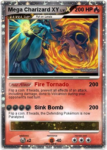 Pokemon Mega Charizard XY