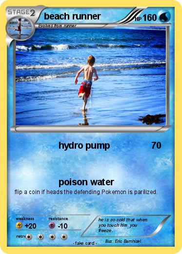 Pokemon beach runner