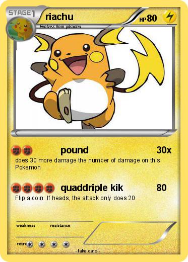 Pokemon riachu