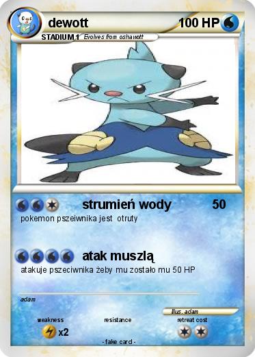 Pokemon dewott