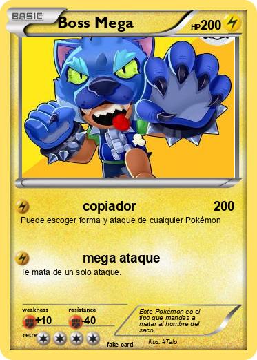 Pokemon Boss Mega
