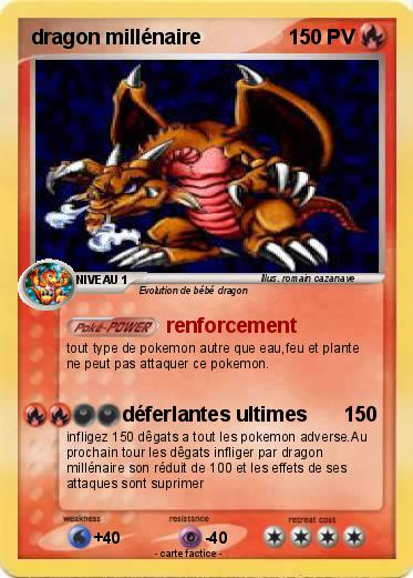 Pokemon dragon millénaire
