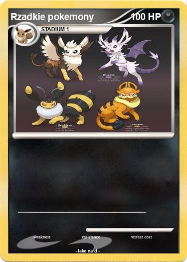 Pokemon Rzadkie pokemony