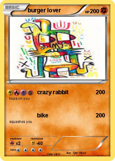 Pokemon burger lover