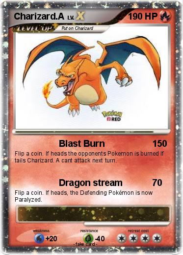 Pokemon Charizard.A