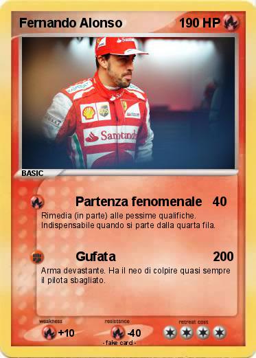 Pokemon Fernando Alonso