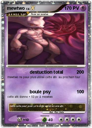 Pokemon mewtwo