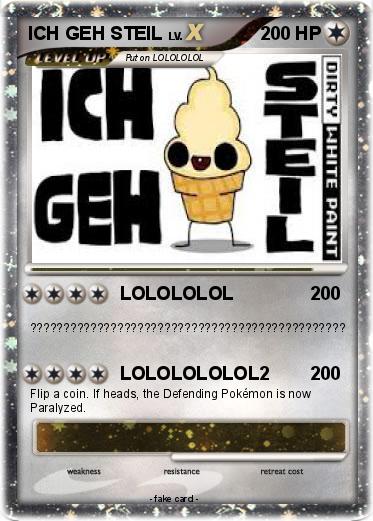 Pokemon ICH GEH STEIL
