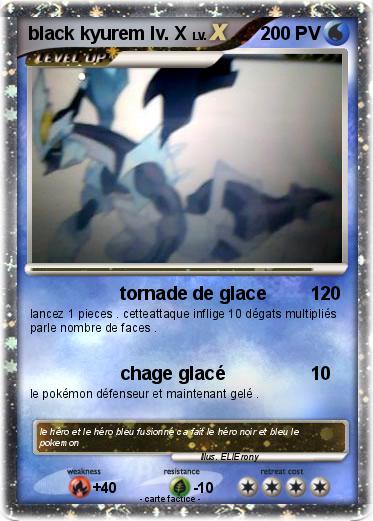 Pokemon black kyurem lv. X