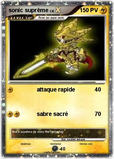 Pokemon sonic suprême