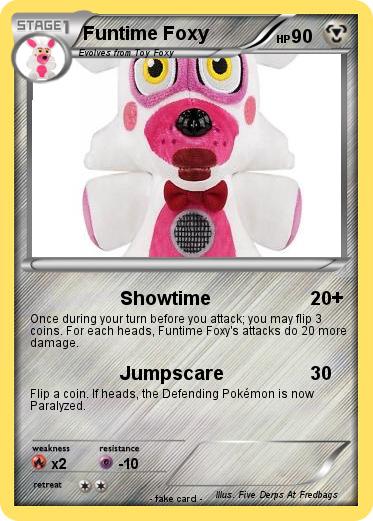 Pokemon Funtime Foxy