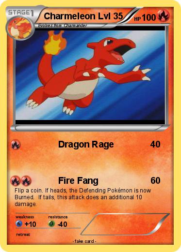 Pokemon Charmeleon Lvl 35