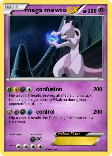 Pokemon mega mewto